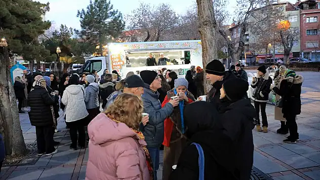 Şebiarus'a özel çorba ikramı