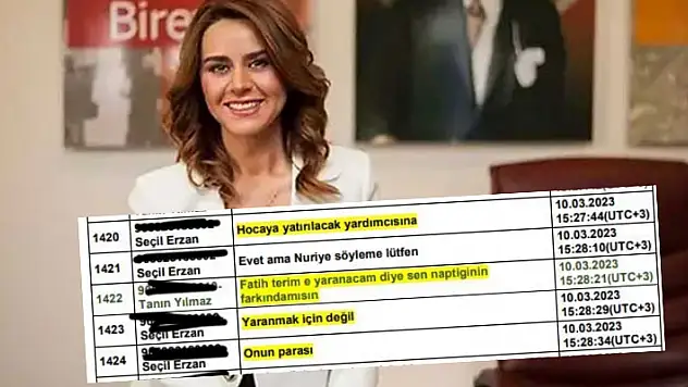 Seçil Erzan'ın telefonuna ait bilirkişi raporunda kuzeniyle mesajları ortaya çıktı


