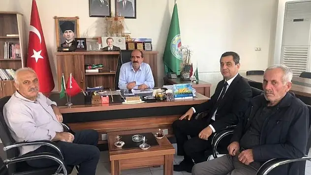 Seçim öncesi aday Çelik'e ziyaret