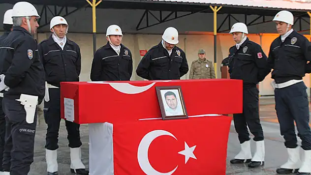 Şehidin cenazesi Aksaray'a getirildi