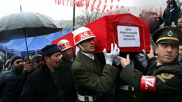 Şehit Açıkgöz son yolcuğuna uğurlandı