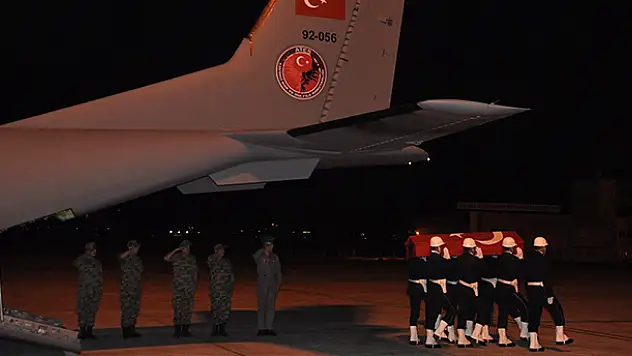 Şehit Ahmet Akalın'ın cenazesi Konya'ya getirildi