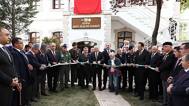 Şehit Aileleri Derneği binasının açılışı dualarla yapıldı