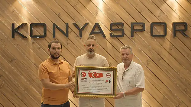 Şehit Aileleri Derneği, Konyaspor'u ziyaret etti