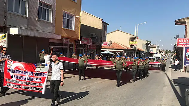 Şehit arkadaşlarını 24 yıl sonra Konya'da andılar