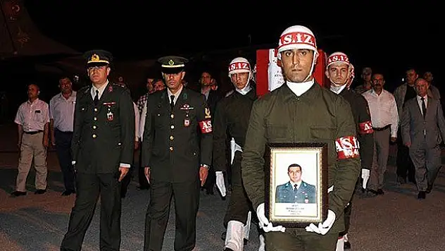 Şehit Astsubay Ceylan'ın cenazesi Tokat'a getirildi