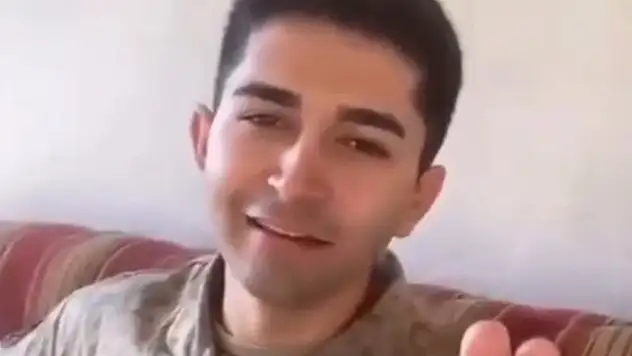 Şehit Astsubay Şen'in, 'Neredesin Sen' türküsünü söylerken görüntüsü ortaya çıktı

