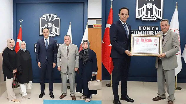 Şehit Dul ve Yetimler Derneği'nden Başsavcı Çoban'a ziyaret