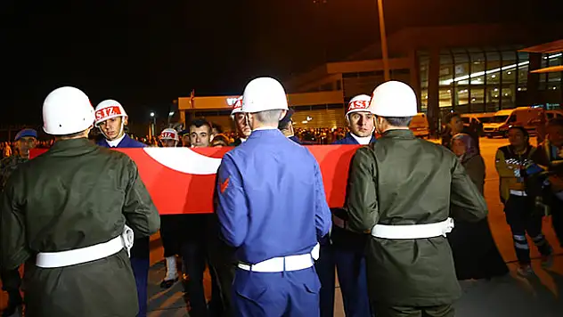 Şehit Fikret Dinçer'in cenazesi Konya'ya getirildi