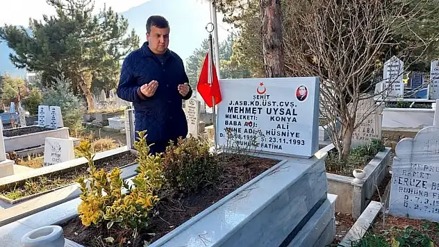 Şehit oğlunun sözleri yürekleri burktu