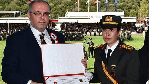 Şehit Ömer Halisdemir'in kızı teğmen oldu