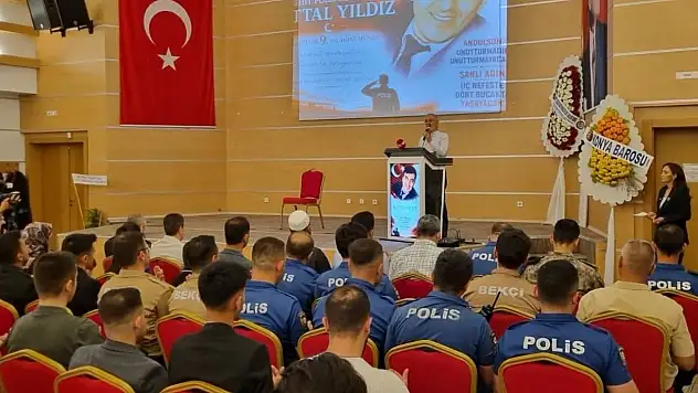 Şehit polis memuru Battal Yıldız Karatay'da anıldı