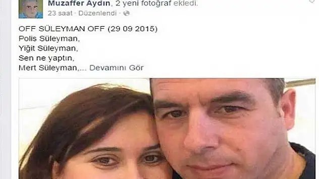 Şehit polise mesai arkadaşından duygu dolu şiir