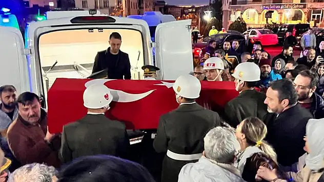 Şehit üsteğmenin cenazesi memleketi Aksaray'a ulaştı
