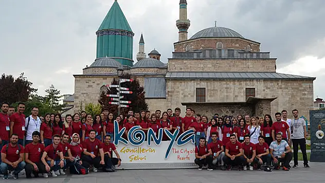 Şehit ve gazi çocukları Konya'yı ziyaret etti