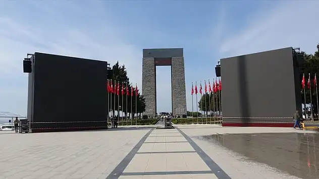 Şehitler Abidesi 18 Mart törenlerine hazır
