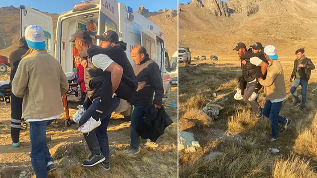 Şehitler anısına vefa yürüyüşü yapan gruba ayı saldırdı: 1 kişi yaralandı
