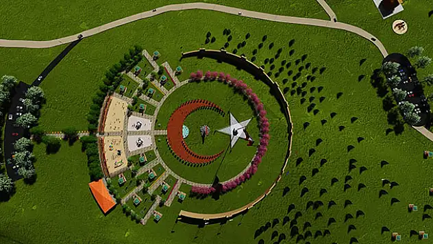 Şehitler Parkı'nın yapımına başlandı