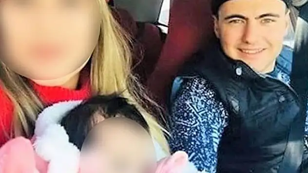 Şehitten geriye 3 aylık kızıyla vedalaştığı görüntüler kaldı