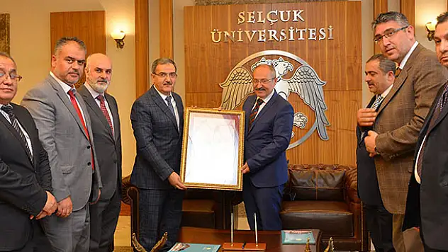 Selçuk ile Konya Büyükşehir'den çevreyi güzelleştirecek protokol