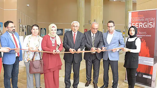 Selçuk'ta Seramik-Resim Sergisi'nin açılışı yapıldı