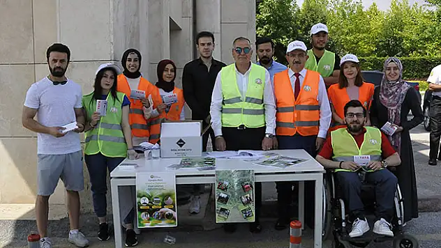 Selçuk'ta 'Yaya Öncelikli Kampüs' uygulaması başladı