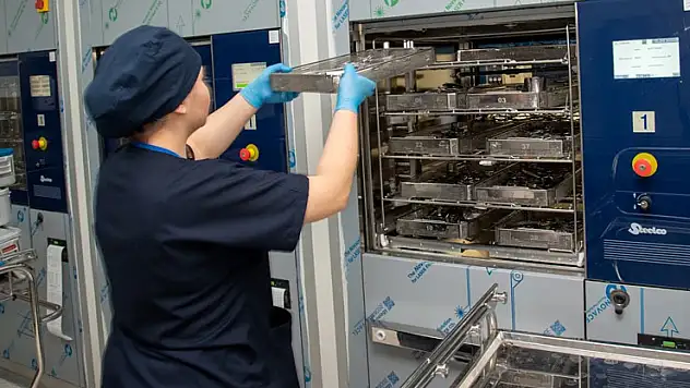 Selçuk Tıp'ta sağlıkta kaliteyi artıran yeni nesil sterilizasyon ünitesi