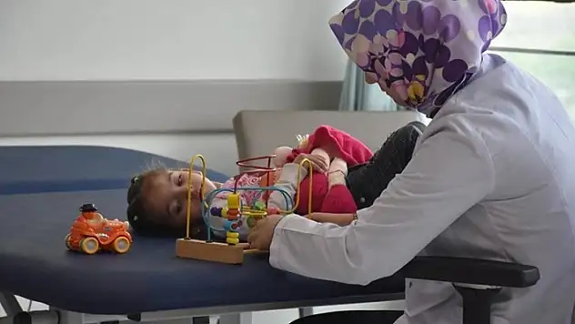Selçuk Üniversitesi bünyesindeki merkezde serebral palsi hastası çocuklar hayata hazırlanıyor
