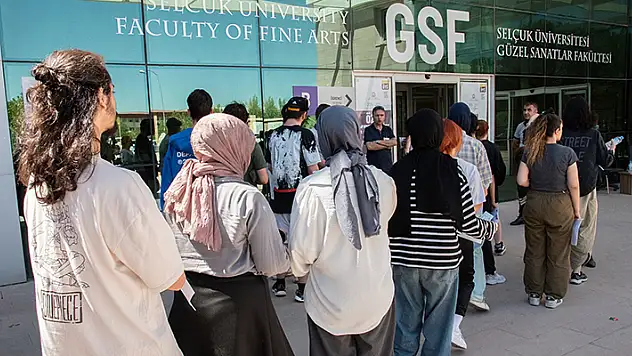 Selçuk Üniversitesi GSF'de Özel Yetenek Sınavları yapıldı
