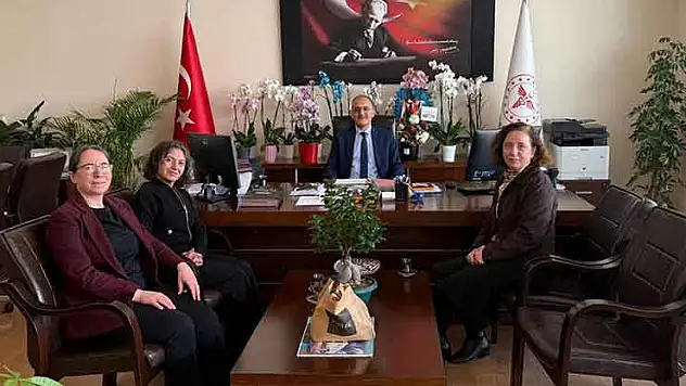Selçuk Üniversitesi Hemşirelik Fakültesinden başhekime ziyaret