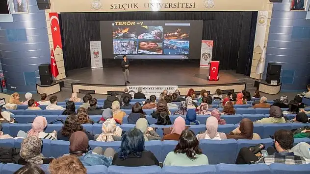 Selçuk Üniversitesinde 'Terör ve Terör Örgütleri' konulu farkındalık konferansı
