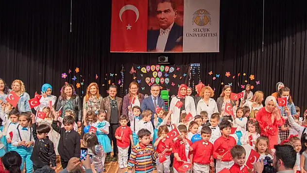 Selçuk Üniversitesinde Ulusal Egemenlik ve Çocuk Bayramı kutlandı

