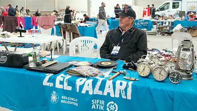 Selçuklu 2. El Pazarı, ilgi görmeye devam ediyor