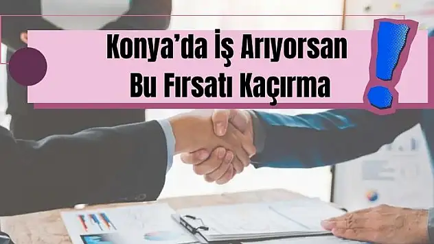 Selçuklu Belediyesi 40 personel alacak! İşte detaylar...