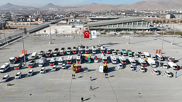 Selçuklu Belediyesi araç filosuna 71 araç daha ilave etti