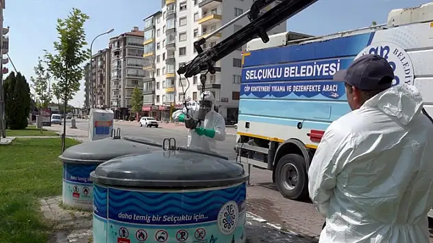 Selçuklu Belediyesi, daha temiz bir Selçuklu için gece gündüz sahada
