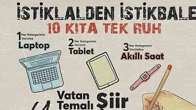 Selçuklu Belediyesi İstiklal Marşı'nın kabulüne ithafen 4 alanda yarışma düzenliyor