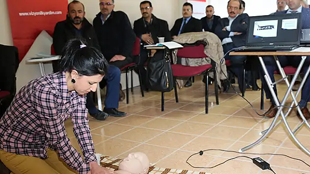 Selçuklu Belediyesi'nde ilk yardım eğitimi
