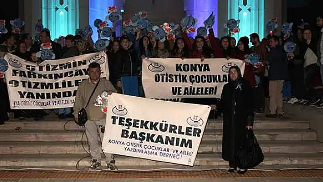 Selçuklu Belediyesi Otizme dikkat çekti