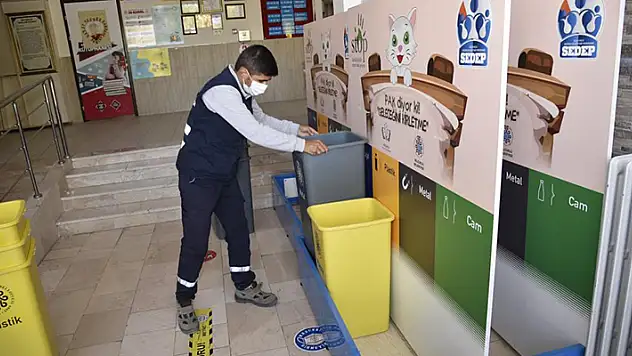 Selçuklu Belediyesi sıfır atıkta örnek projelere devam ediyor
