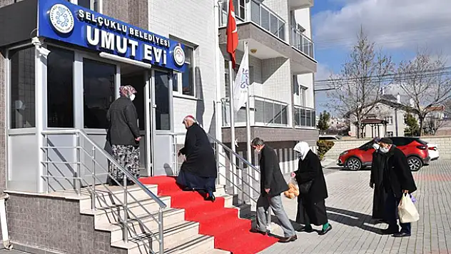 Selçuklu Belediyesi Umut Evi kanser hastalarına umut oluyor