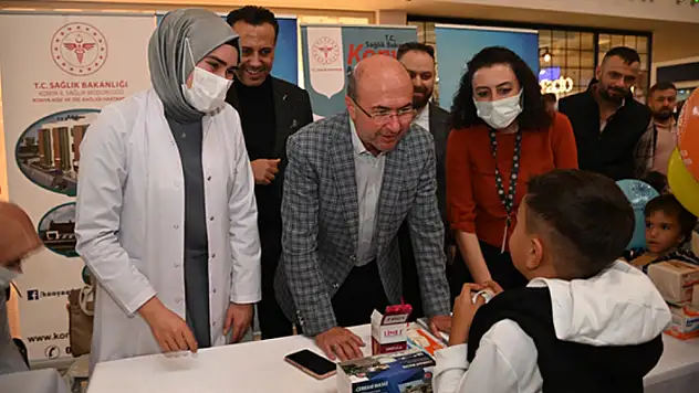 Selçuklu Belediyesinden ağız ve diş sağlığına dikkat çeken etkinlik