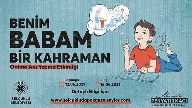 Selçuklu Belediyesinden Babalar Günü'ne özel etkinlik
