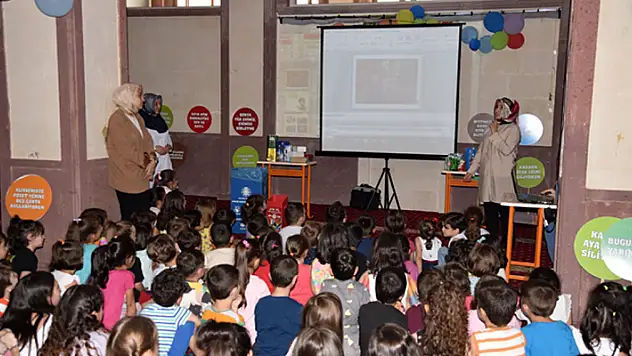 Selçuklu Belediyesinden cami ve yaz Kuran kurslarında sıfır atık eğitimi 