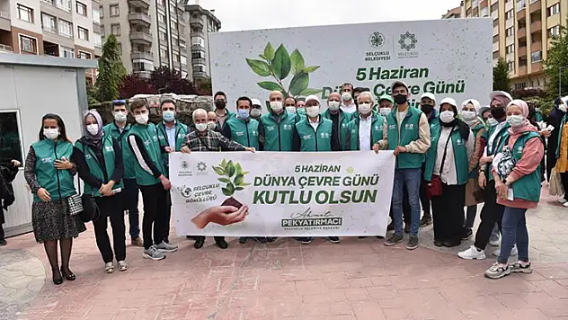 Selçuklu Belediyesinden Çevre Günü etkinliği
