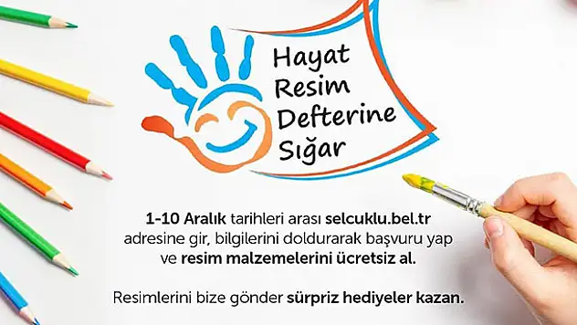 Selçuklu Belediyesinden pandemi döneminde çocuklar için anlamlı yarışma