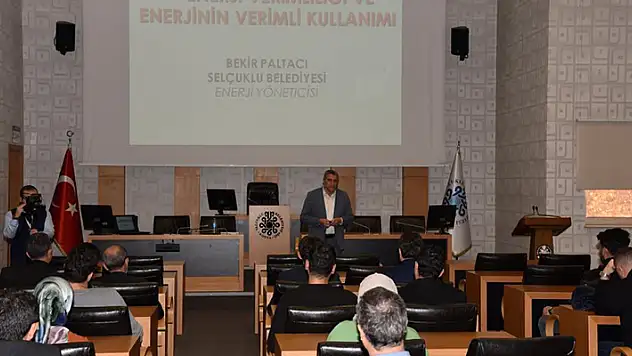 Selçuklu Belediyesinden personele enerji verimliliği eğitimi
