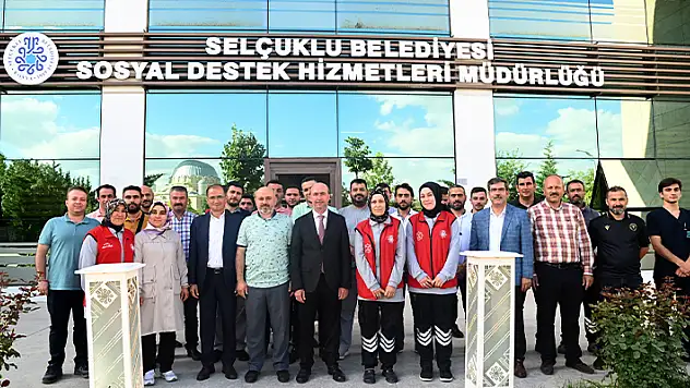 Selçuklu Belediyesinin sosyal destek çalışmaları devam ediyor
