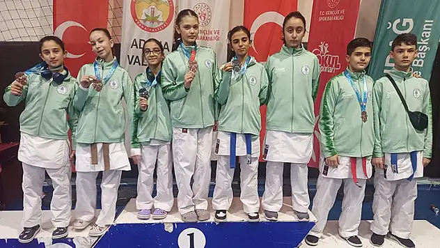 Selçuklu Belediyespor, Adana'dan 7 madalyayla döndü
