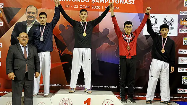 Selçuklu Belediyespor'dan Türkiye Şampiyonası'nda altın madalya
